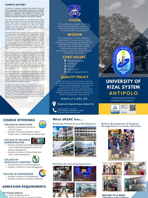 urs antipolo contact number